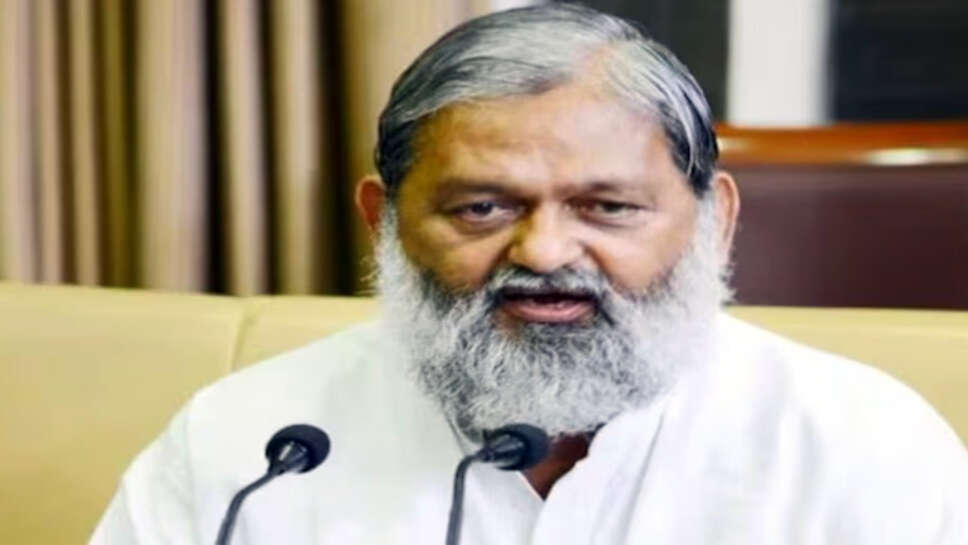 नूंह हिंसा :यह मास्टरमाइंड का रचा हुआ प्लान,116 आरोपी गिरफ्तार-अनिल विज