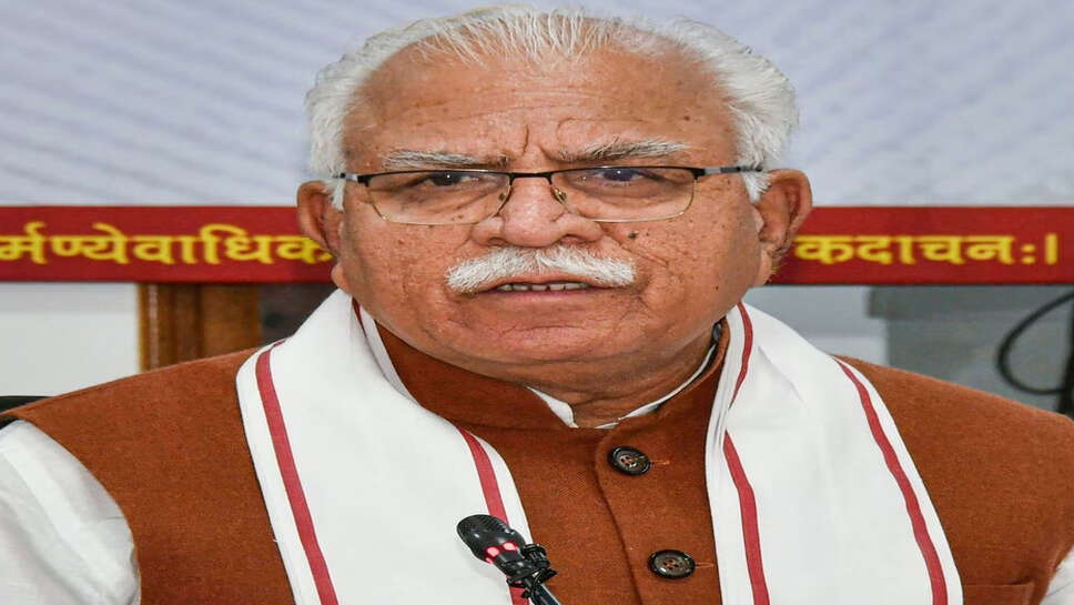 मनोहर लाल आज भिवानी में करेंगे जेल का उद्घाटन