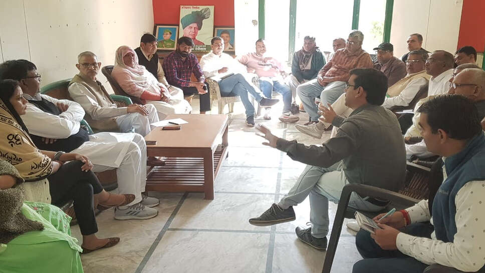 जजपा की 9 दिसंबर की रैली में 100 वरिष्ठ नेता एवं एक हजार वालिंटीयर संभालेंगे कमान : बांगड़