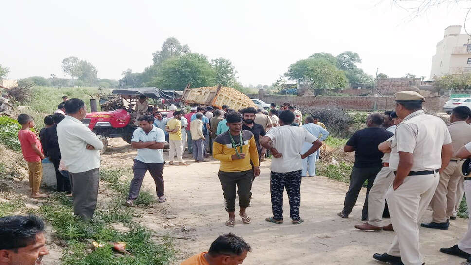 भिवानी :पुलिस की मौजूदगी में हुआ अंतिम संस्कार