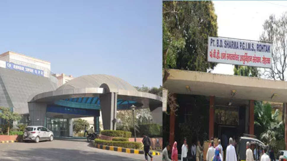 रोहतक पीजीआई में ओपीडी शुरू करने को लेकर बड़ा फैसला, सभी विभागों में होगी मरीजों की जांच