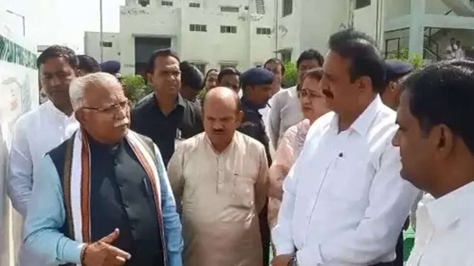 एक्शन मोड में Cm Khattar : गन्नौर में एसटीपी दौरा कर अधिकारियों से बोले- पानी की रीसाइक्लिंग के साथ रीयूज भी करें सुनिश्चित