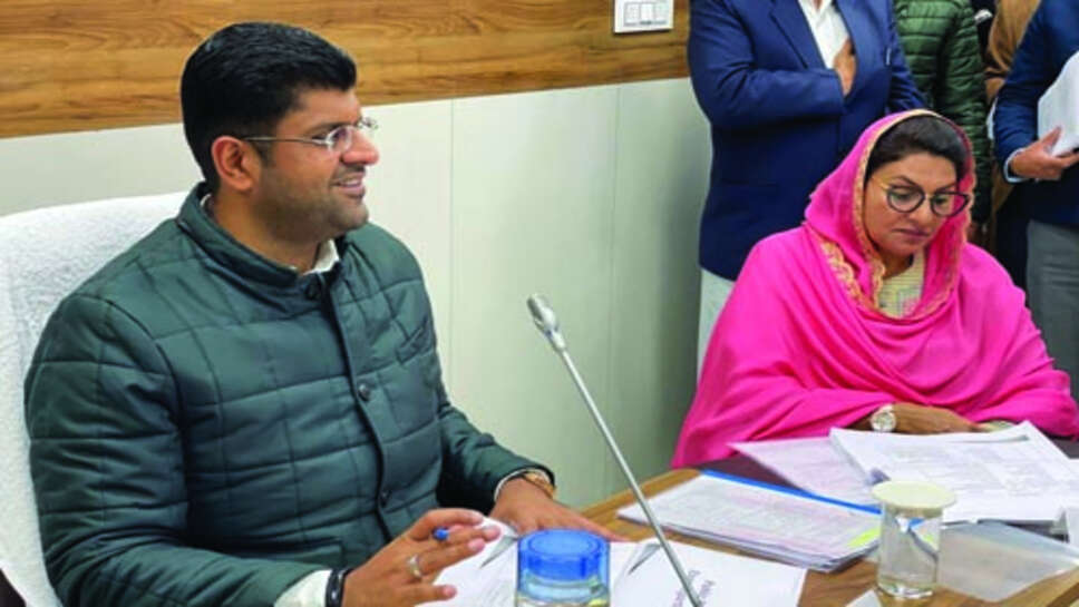 खेतों में जलभराव से बिजाई ना होने पर किसानों को मिलेगा मुआवजा, डिप्टी CM दुष्यंत ने की इतने रुपये देने की घोषणा