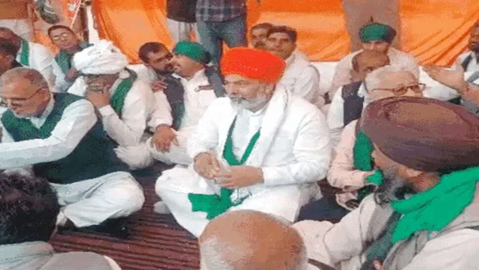 हरियाणा-पंजाब के किसानों का धरना खत्म