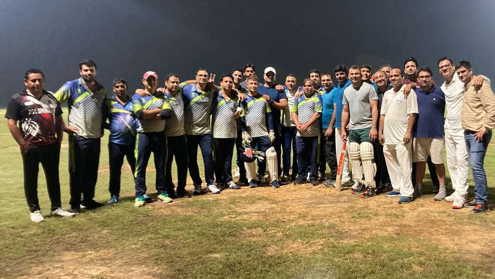 भिवानी बार एसोसिएशन ने हरियाणा डॉक्टर एसोसिएशन को 95 रन से हराया