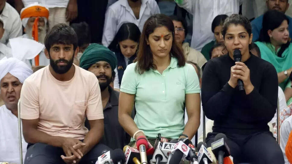 पहलवानों ने बृजभूषण की नार्को टेस्ट की चुनौती स्वीकारी
