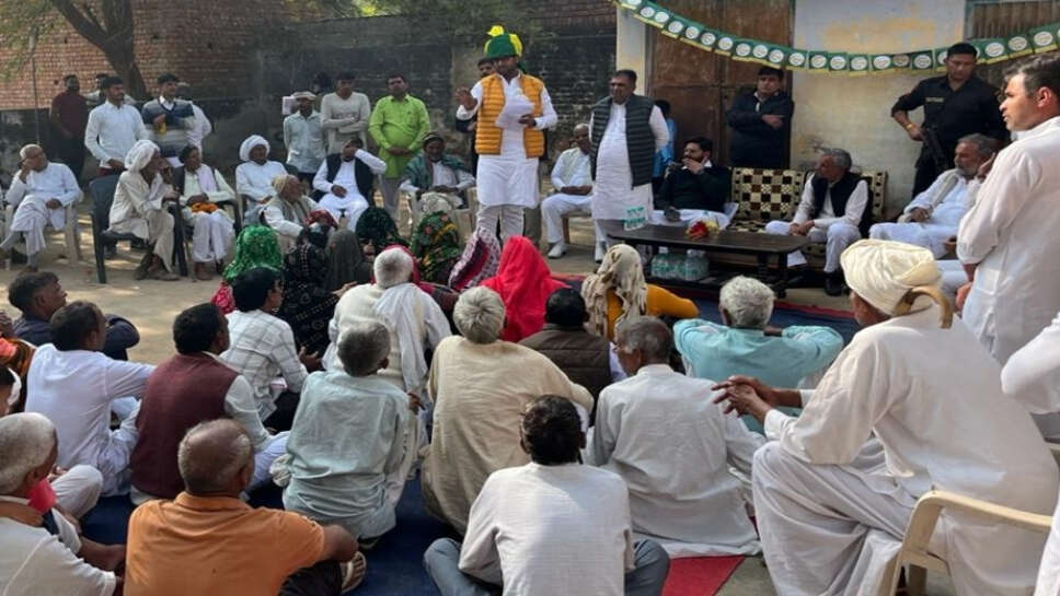 पुरूष ट्रैक्टर काफिले के साथ तो महिलाएं हरी चुनरी ओढक़र गीत गाते हुए पहुंचेंगे रैली स्थल : दिग्विजय चौटाला