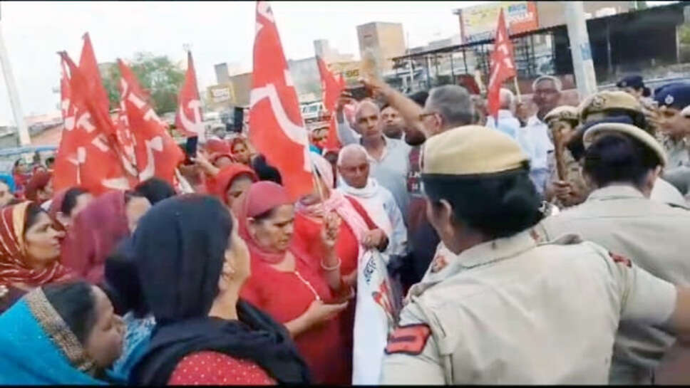 भिवानी: आशा वर्कर की पुलिस से झड़प, गिरफ्तार, फिर रिहा