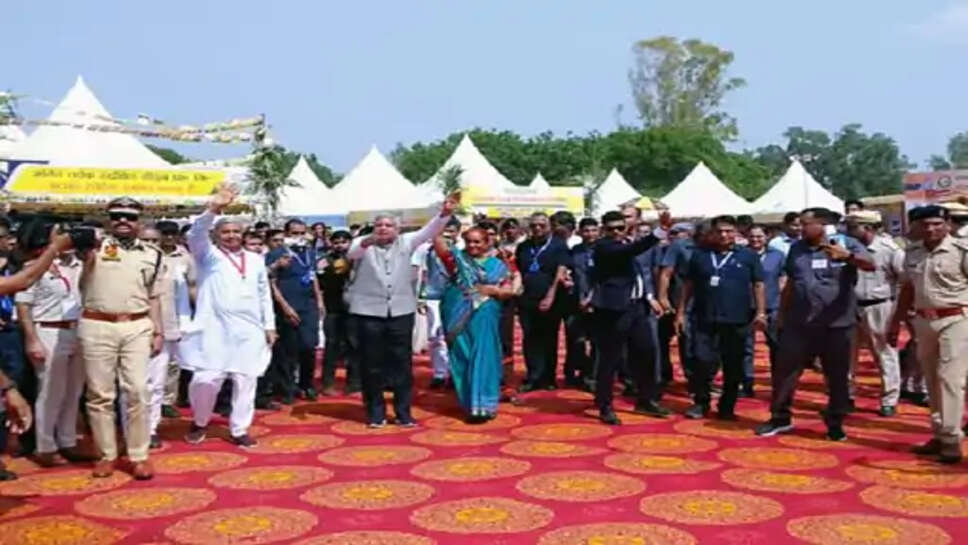 हिसार : कृषि मेले का उपराष्ट्रपति ने किया शुभारंभ