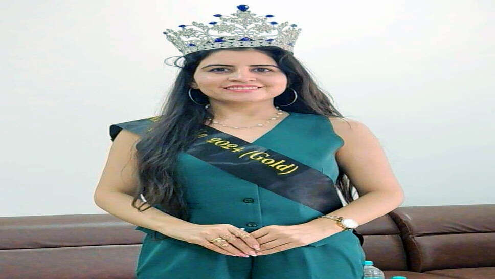 चरखी-दादरी:  मिस इंडिया-2024 विजेता मंजू सम्मानित
