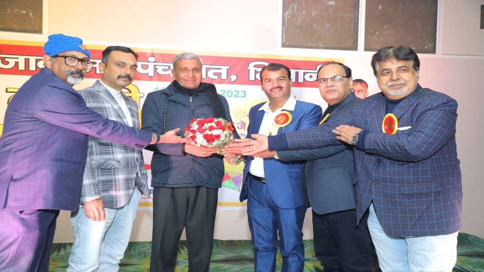 पंजाबी कम्यूनिटी सेंटर में आयोजित लोहड़ी मिलन कार्यक्रम में शामिल हुए कृषि मंत्री जेपी दलाल