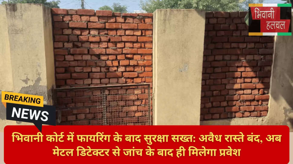 Bhiwani Court Security News