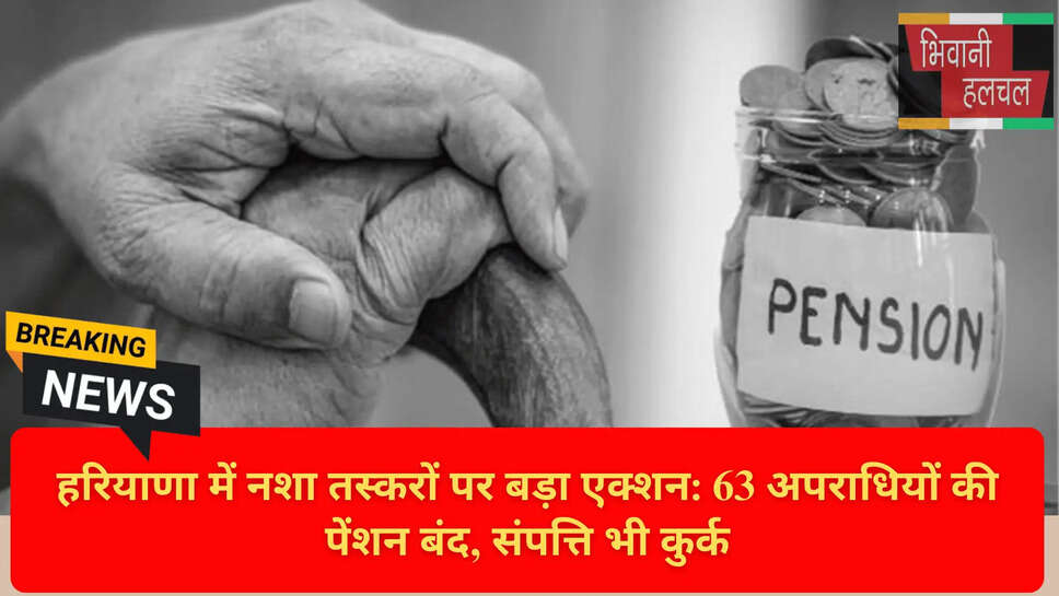 Drug Trafficking FIR Haryana 2025