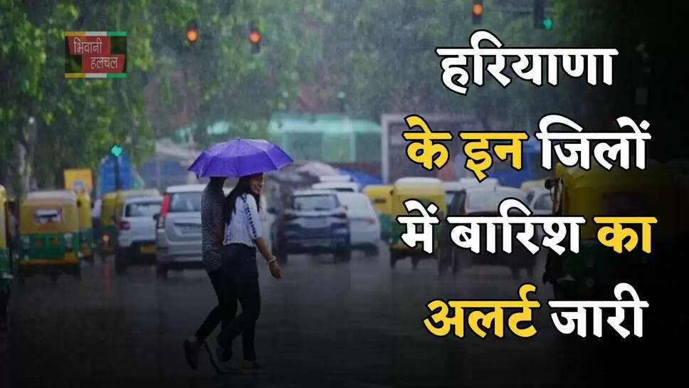 हरियाणा के इन जिलों में बारिश का अलर्ट जारी, अगले 3 घंटों में बदलेगा मौसम&nbsp;