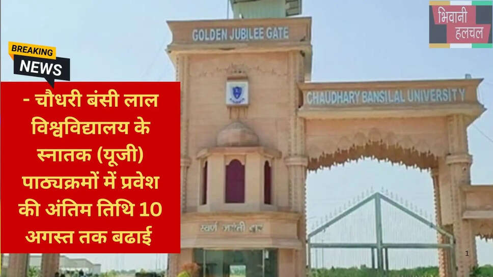 हरियाणा यूनिवर्सिटी न्यूज