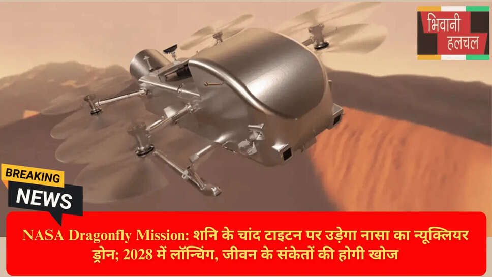 Saturn Moon Titan Exploration