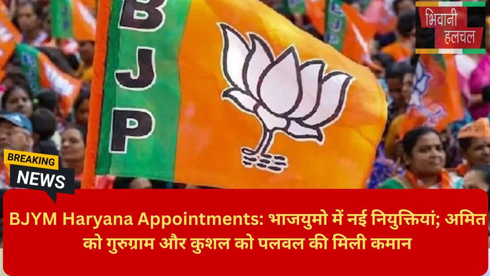 Bake Vashisht Mewat BJYM Incharge