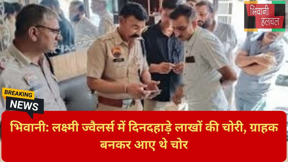 हरियाणा में दिनदहाड़े चोरी