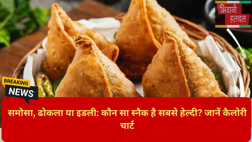 Samosa vs Dhokla Calories