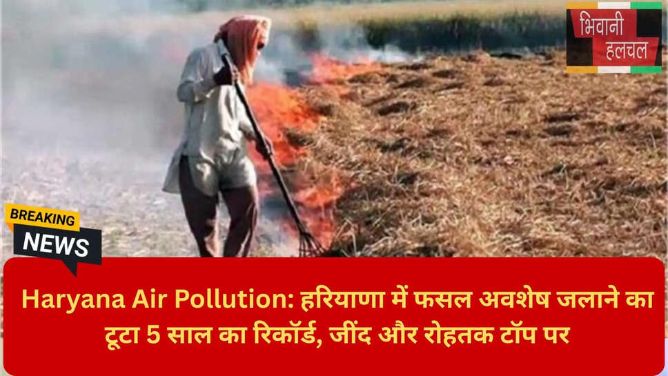 Jind Rohtak Stubble Burning Data