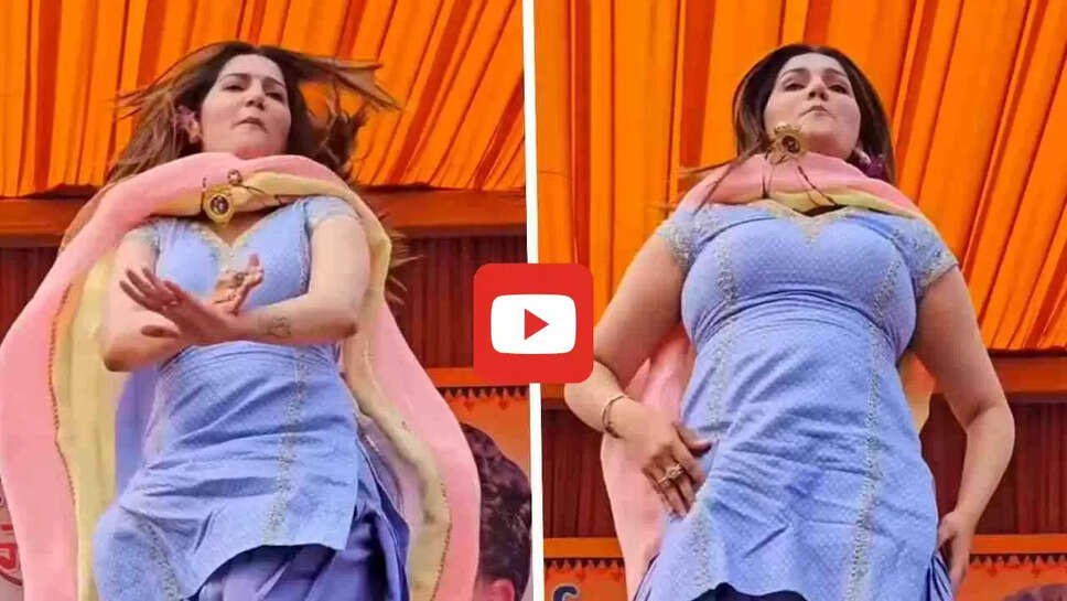  सपना के गाने 'हाय रे कोई मर जागा' ने इंटरनेट पर मचाई धूम, डांस देखने आ गया पूरा गांव&nbsp;