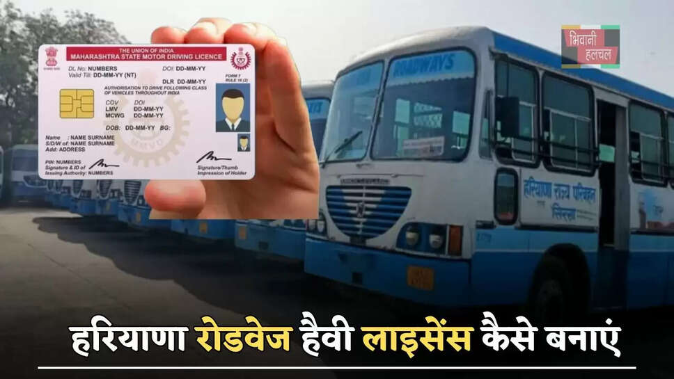 हरियाणा रोडवेज हैवी लाइसेंस कैसे बनाएं, जाने पूरा प्रोसेस