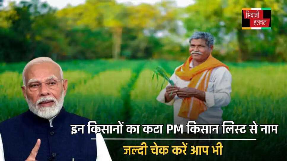 इन किसानों का कटा PM किसान लिस्ट से नाम, जल्दी चेक करें आप भी&nbsp;