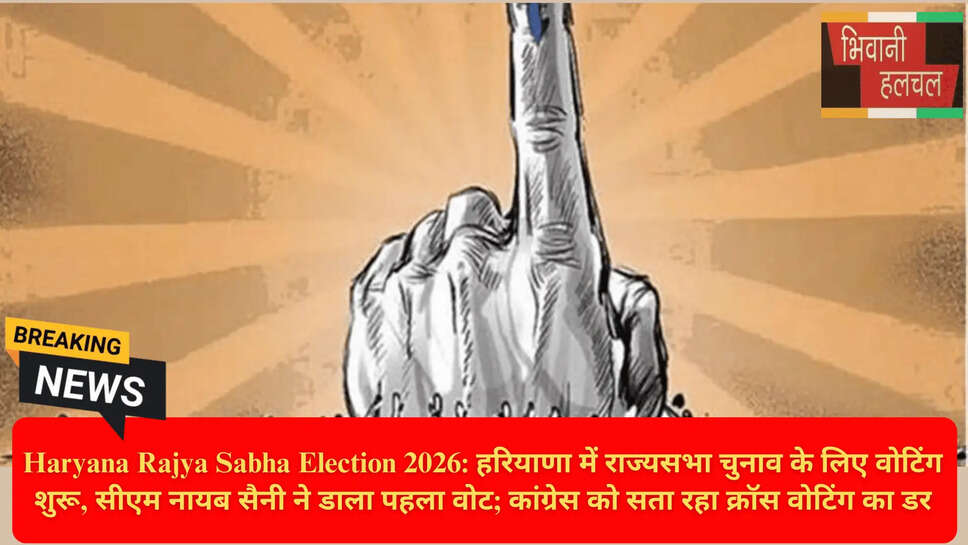 Rajya Sabha Polls Haryana 2026