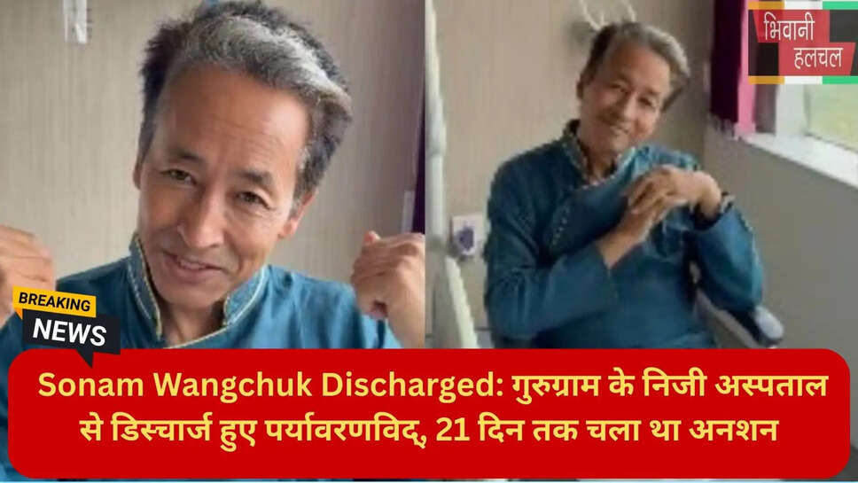 sonam wangchuk hunger strike update
