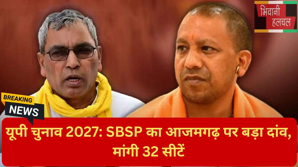 सुहेलदेव भारतीय समाज पार्टी 2027 चुनाव