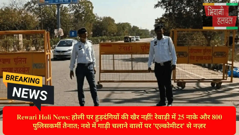 होली हुड़दंग पुलिस कार्रवाई