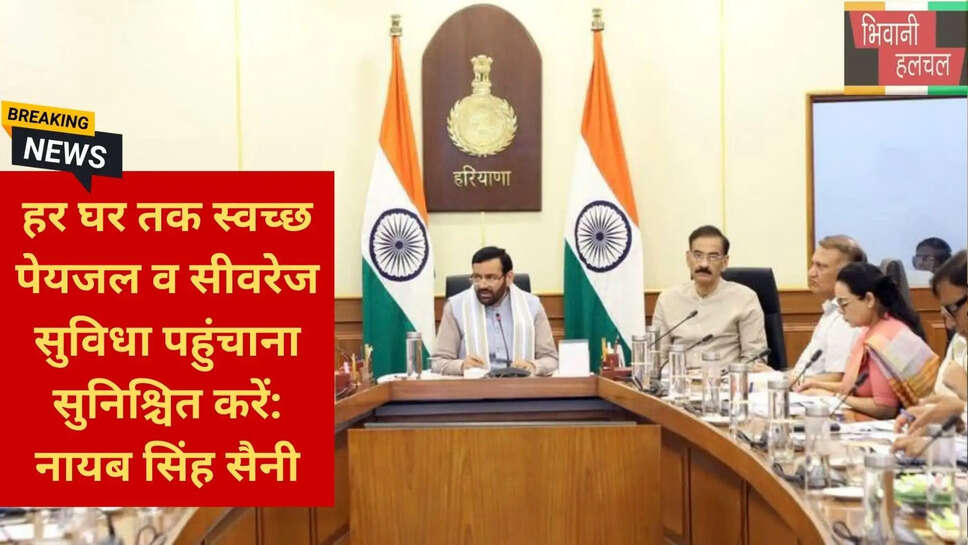 हरियाणा सीवरेज सिस्टम रोडमैप
