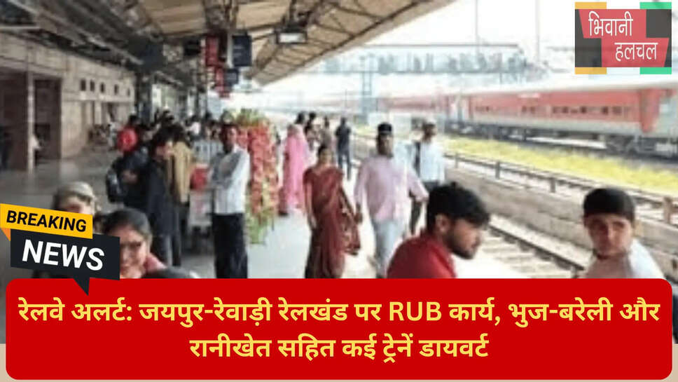 उत्तर पश्चिम रेलवे समाचार 2026