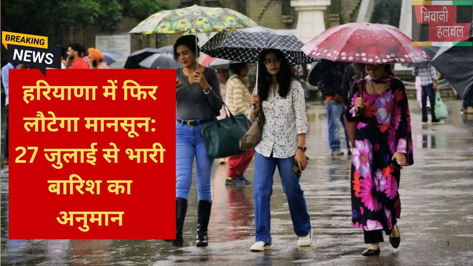 Haryana rainfall deficit 2026