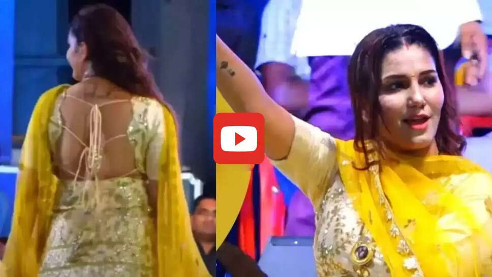  'गोली चल जावेगी' गाने पर सपना चौधरी ने मचाया गदर, डांस देख बेकाबू हुई पूरा गांव&nbsp;