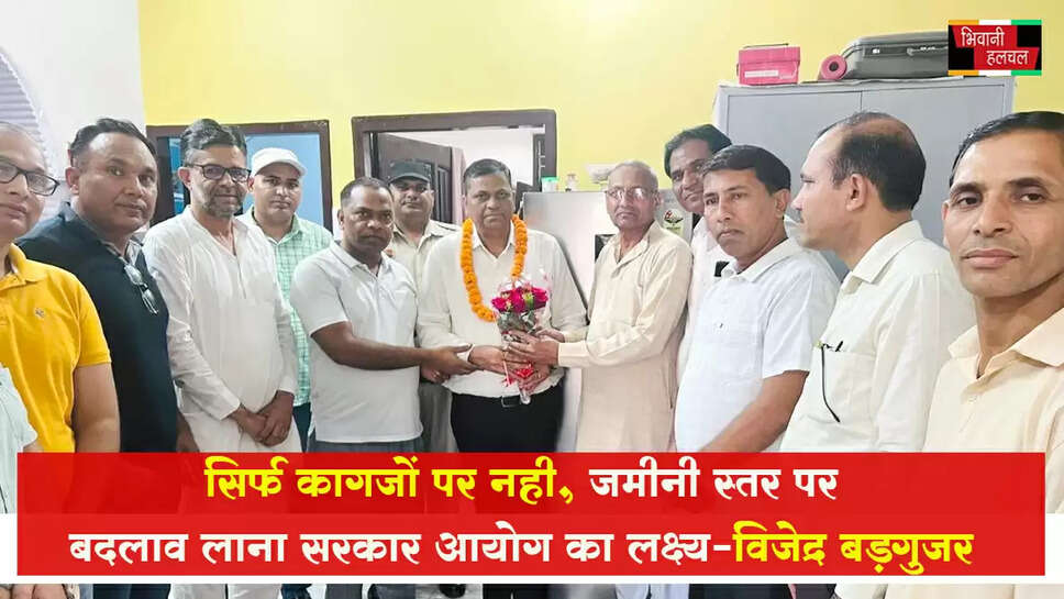 हरियाणा अनुसूचित जाति आयोग के वाईस चेयरमैन ने घर-घर जाकर सुनी लोगों की समस्याएं&nbsp;