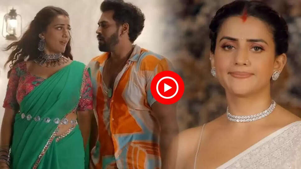 &lsquo;साड़ी गुलाबी राजा जी&rsquo; भोजपुरी गाने पर अक्षरा सिंह का गजब डांस, फैंस का धड़का दिल