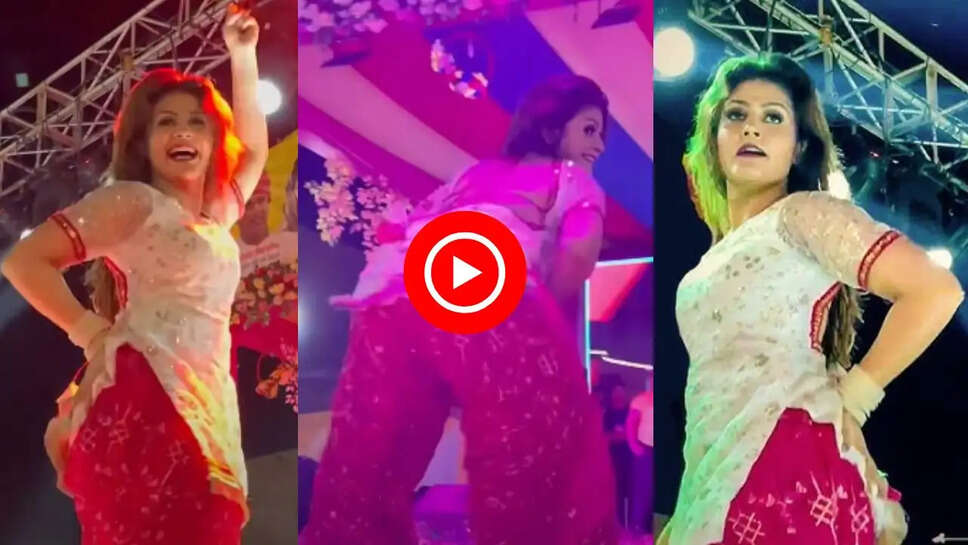 गोरी नागोरी ने भीड़ में कुर्ता उठाकर किया डांस, देखकर लोगों का मचला दिल