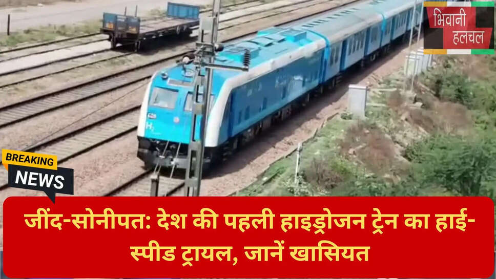 हाइड्रोजन ट्रेन की विशेषताएं