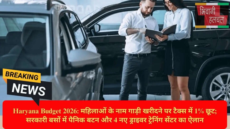 नायब सैनी बजट 2026 घोषणाएं