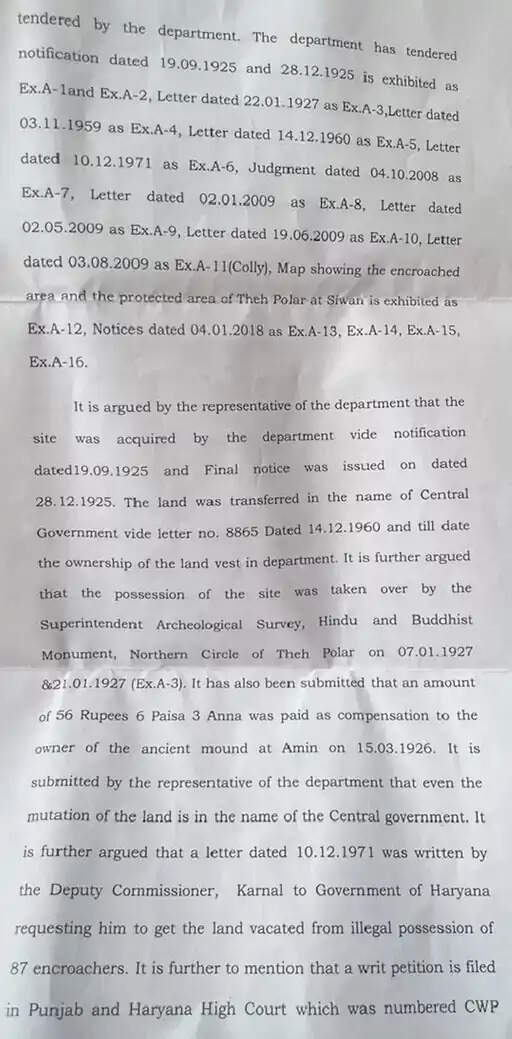 Haryana: हरियाणा के इस पूरे&nbsp;गांव को खाली करने के आदेश, ASI ने भेजा नोटिस, जाने वजह ?&nbsp;