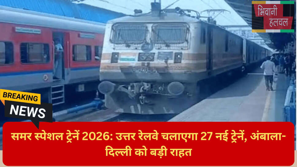 आनंद विहार दिल्ली स्पेशल ट्रेन 2026