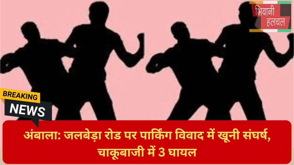 जलबेड़ा रोड पार्किंग झगड़ा