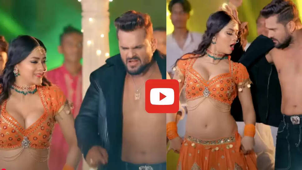 नम्रता मल्ला संग खेसारी लाल के डांस को देख लोग हुए दीवाने, आप भी देखें वीडियो&nbsp;