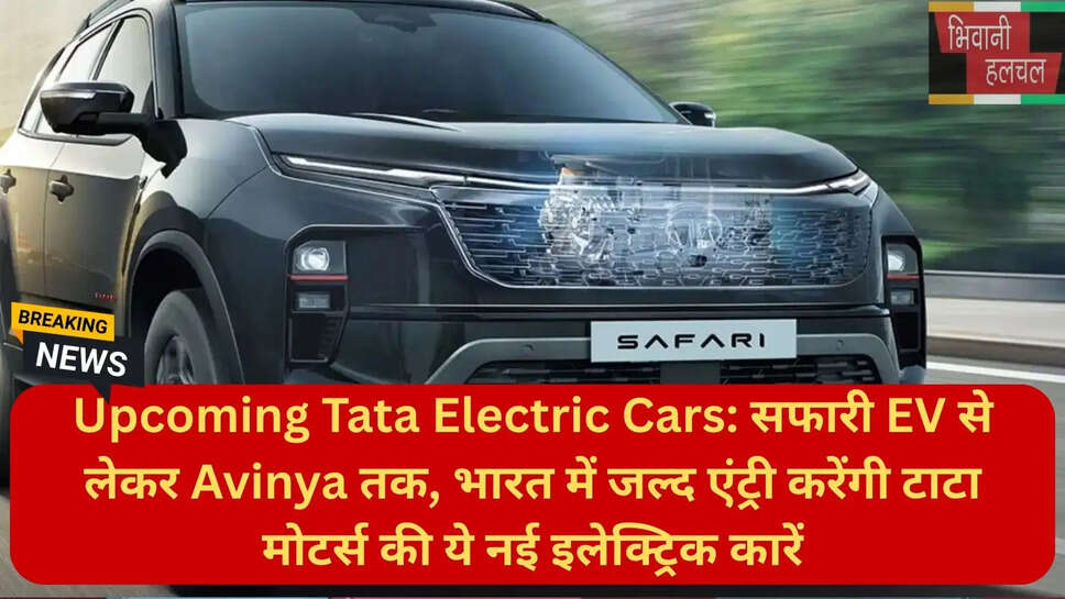 टाटा मोटर्स EV पोर्टफोलियो