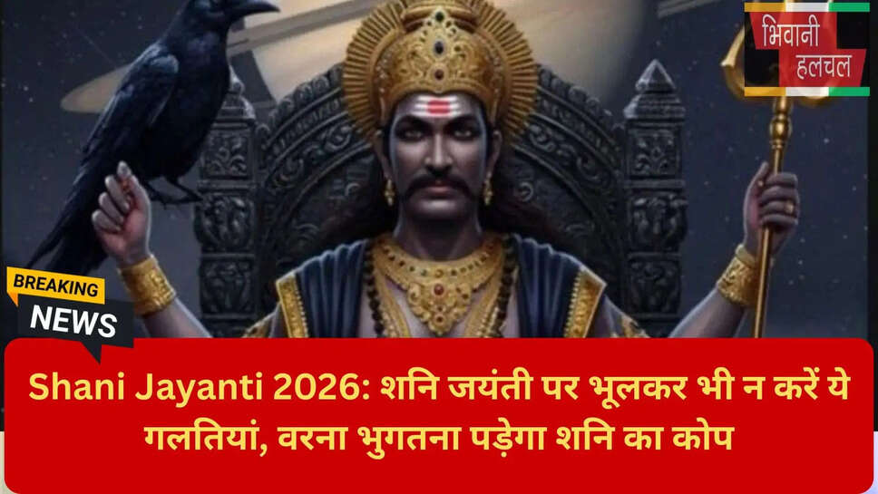 शनि जयंती पर क्या न करें
