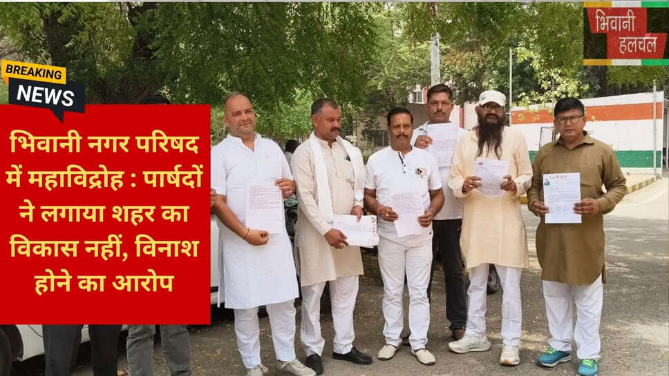 नगर परिषद चेयरपर्सन विवाद