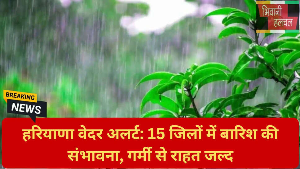 मौसम विभाग हरियाणा पूर्वानुमान