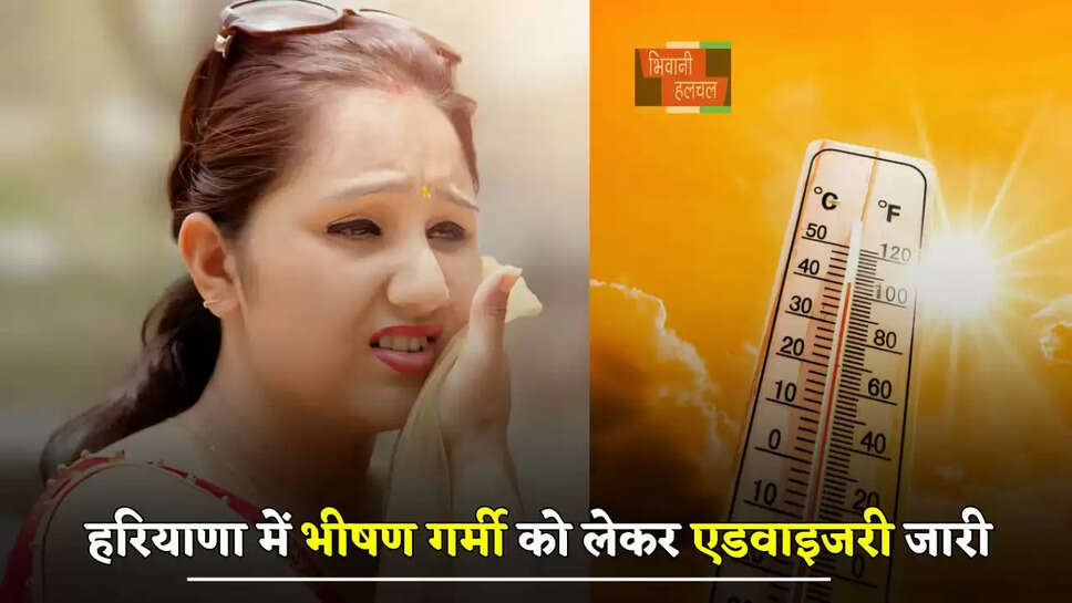  हरियाणा में भीषण गर्मी को लेकर एडवाइजरी जारी, इन खास बातों का रखें ध्यान&nbsp;