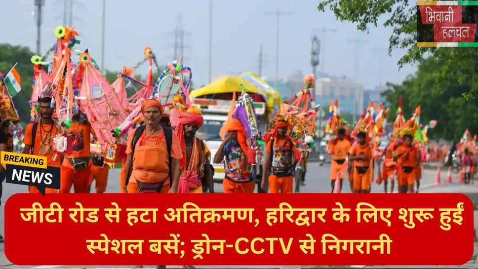 कांवड़ यात्रा सुरक्षा व्यवस्था